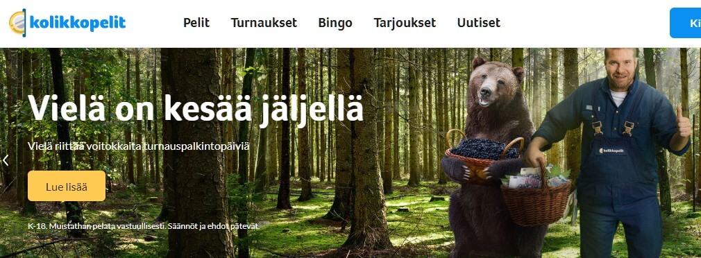 kolikkopelit on suomalainen kasino